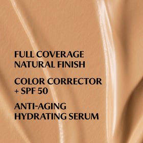 IT Cosmetics cream texture swatch showing hydrating, blendable finish
