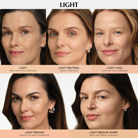 IT Cosmetics CC+ being applied with a brush for crease-free natural full coverage