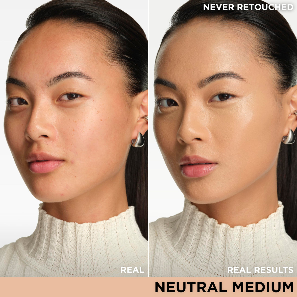 IT Cosmetics CC+ creamy texture close-up highlighting luminous finish and hydration