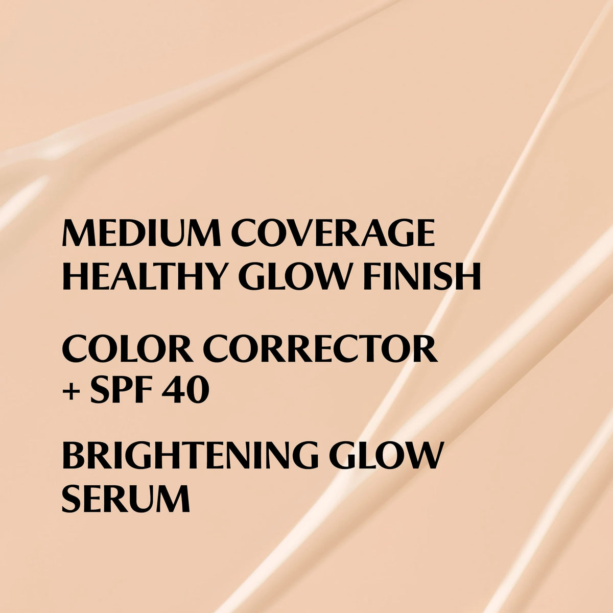 IT Cosmetics creamy tint swirled to show lightweight texture and glow