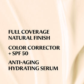 IT Cosmetics CC+ Cream pump dispenser detail showing controlled release benefit: easy dosing