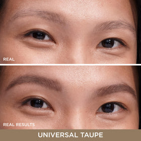 IT Cosmetics oval tip close-up creating natural hair-like strokes