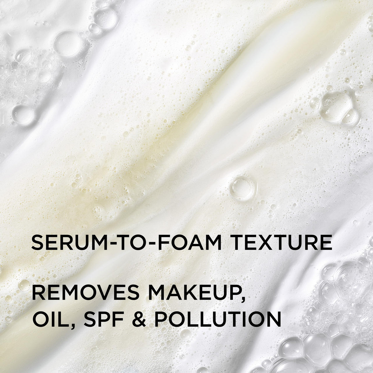 IT Cosmetics product label detail focusing on sulfate-free, gentle formulation benefit
