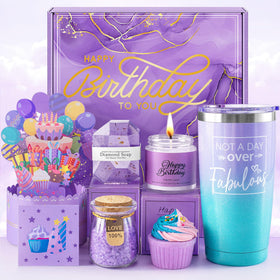 ITABLETAS front packaging of birthday spa set showing ready-to-give presentation and elegance