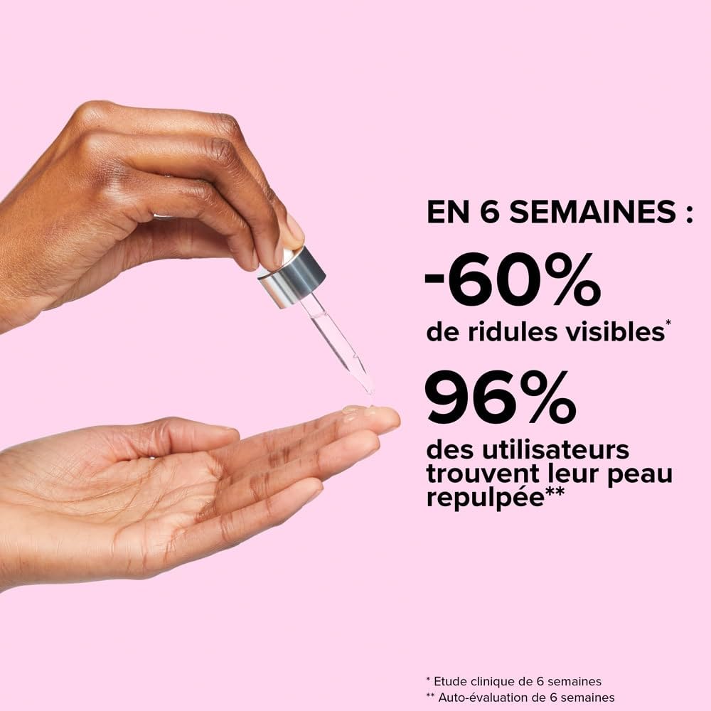 IT Cosmetics bottle label detail showing key ingredients for clarity