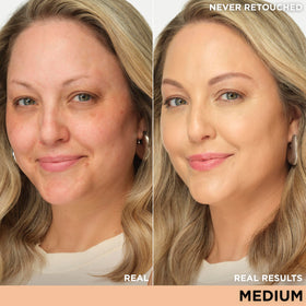 IT Cosmetics pump dispensing creamy CC+ texture for easy application