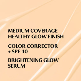IT Cosmetics close-up swatch showing dewy nude glow texture
