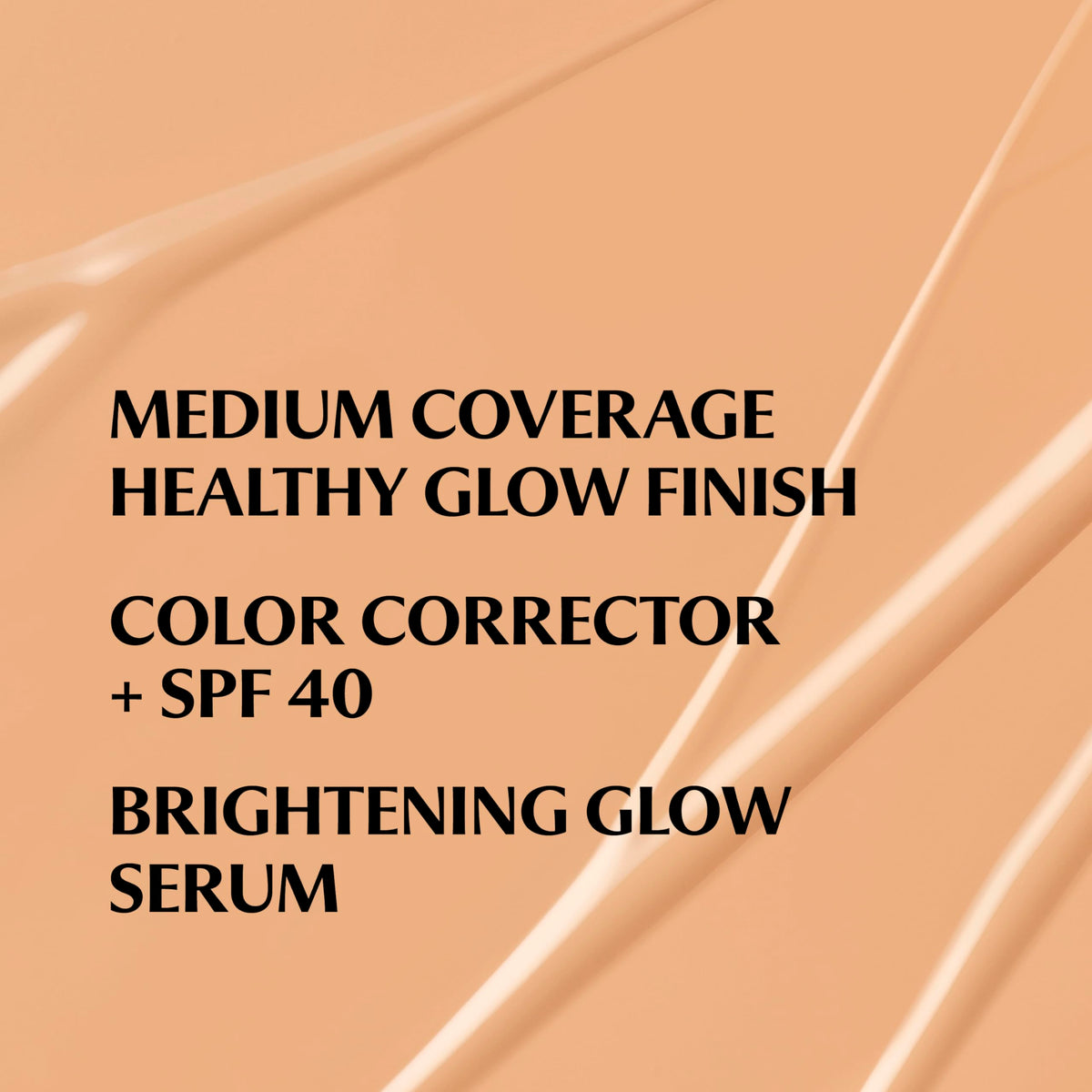 IT Cosmetics texture close-up showing creamy dewy skin tint