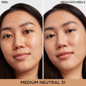 IT Cosmetics dual applicator open showing doe-foot tip and built-in kabuki brush for precise blending