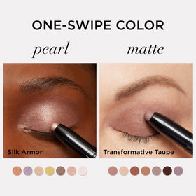 IT Cosmetics Super Slate displayed with mascara and liner for complete eye look