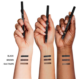 IT Cosmetics eyeliner in use applying along upper lash line for defined, no-tug finish