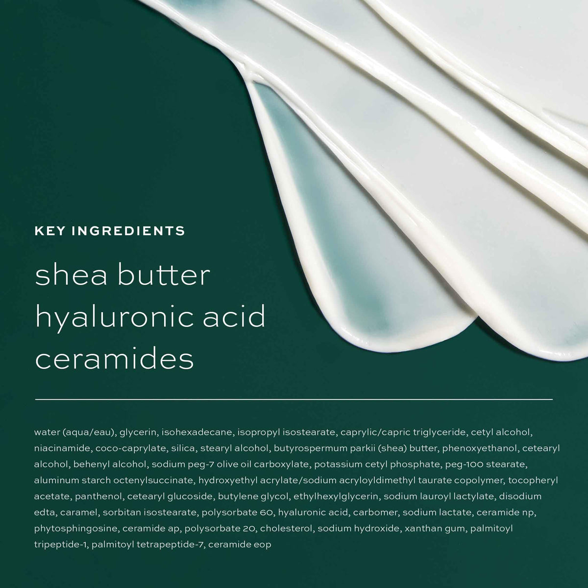 ITK close-up of cream texture highlighting rich hydration