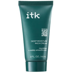 ITK front packaging showing cream jar and hydrating benefits
