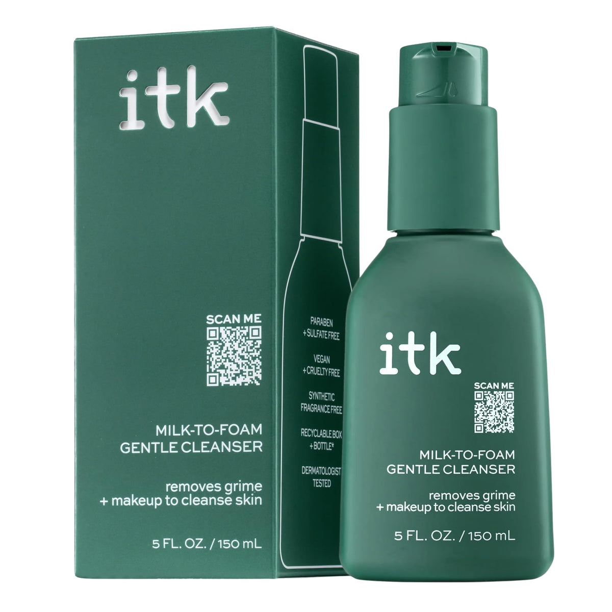 ITK front packaging showing product benefits and clean design