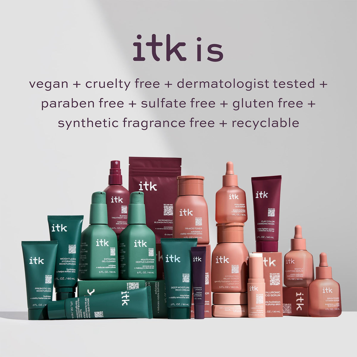 ITK lip balm applied to lips delivering instant hydration and shine