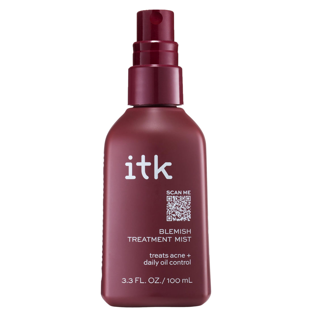 ITK spray bottle front label showing product name and concentration for clear identification
