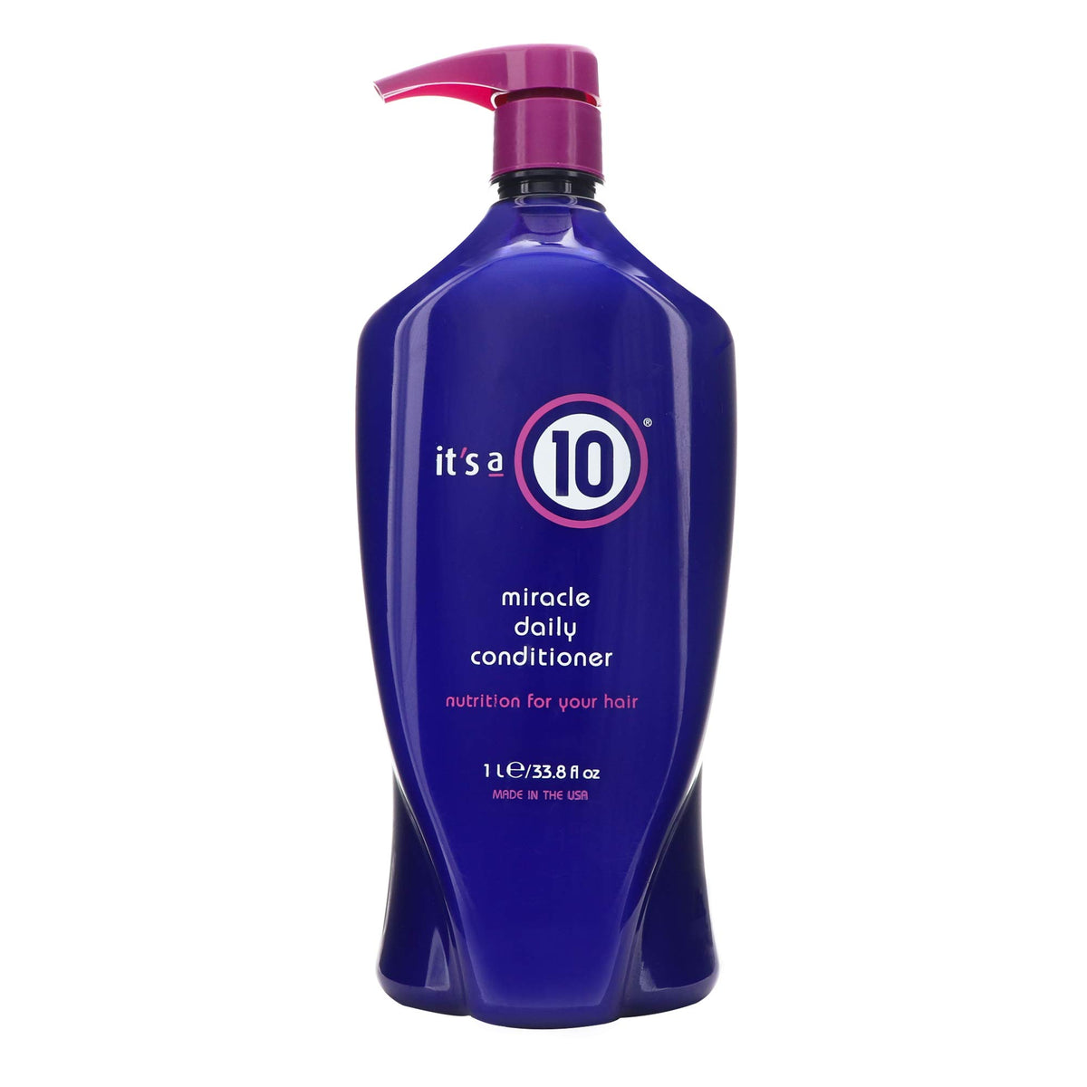 It's a 10 conditioner cream closeup highlighting creamy texture for smooth detangling