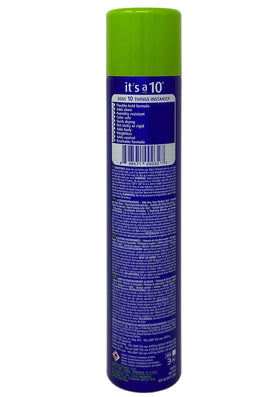 It's a 10 close-up of nozzle and spray texture for even quick-drying hold