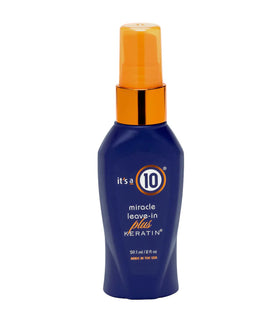 It's a 10 front bottle 2 oz showing compact travel-friendly packaging and benefits