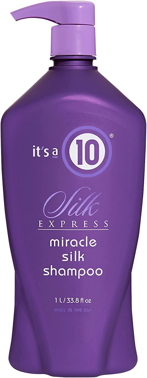 It's A 10 front bottle showing label and size for easy identification and shelf appeal