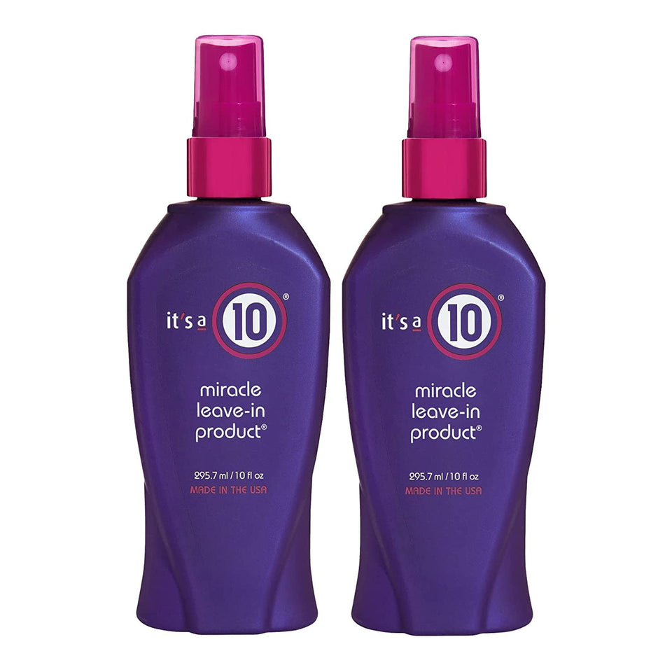 It's A 10 front packaging showing the two-pack and product details, enhancing shelf appeal