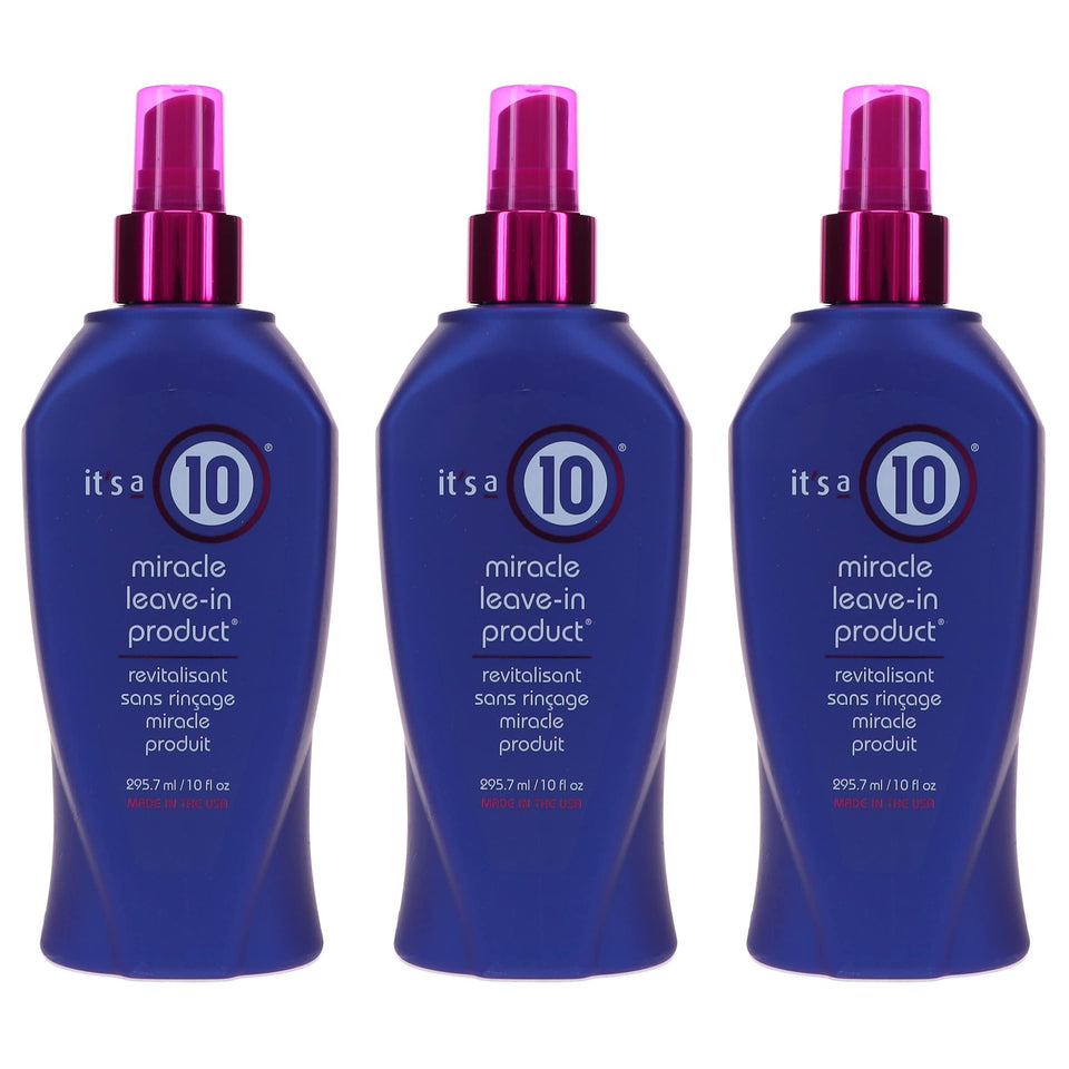 It's a 10 front packaging pack of three showing value and convenience