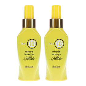 It's a 10 front packaging showing two 4 oz bottles and clear benefits
