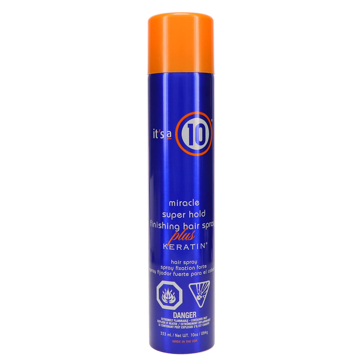 it's a 10 model outdoors with styled hair showing humidity resistance benefit