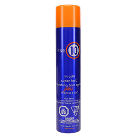 it's a 10 model outdoors with styled hair showing humidity resistance benefit