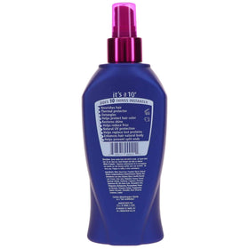 It's a 10 close-up spray texture demonstrating fine mist for even coverage