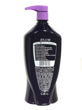 It's A 10 creamy lather close-up illustrating silky texture and improved detangling benefit