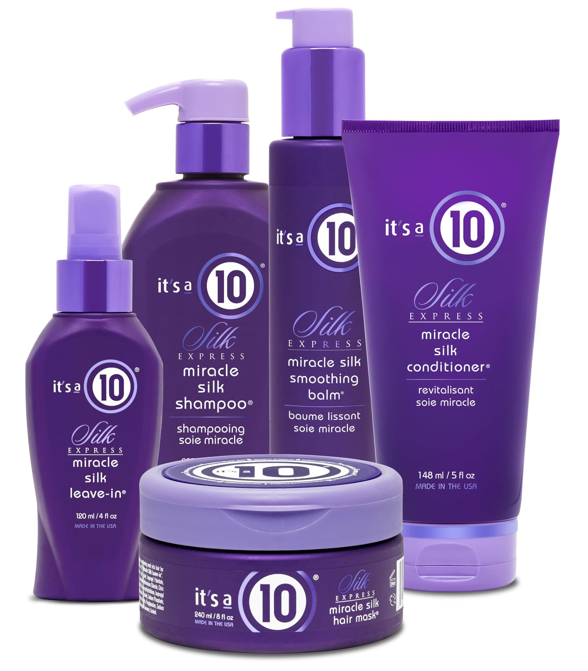 It's A 10 in-use on hair during blow-dry for smoother styling