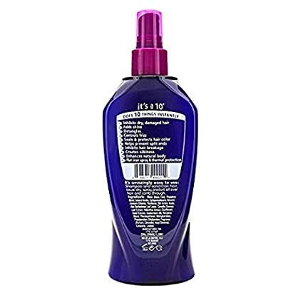 It's a 10 spray action mist demonstrating quick application and even coverage