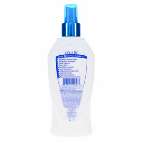 It's A 10 applied to damp hair for detangling and faster drying benefits