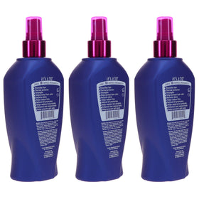 It's a 10 texture dispensed on hand showing lightweight, non-greasy finish
