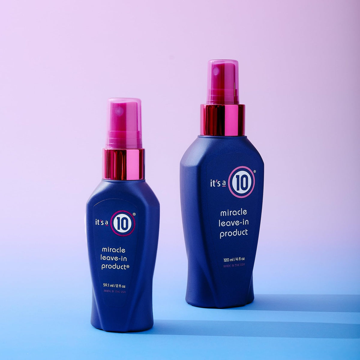 It's A 10 texture drop on hand highlighting lightweight formula and smooth feel
