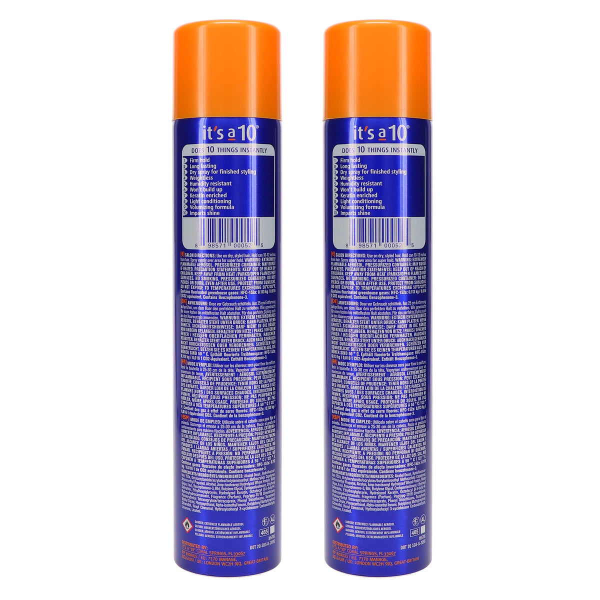it's a 10 shot of finished hair texture showing smoothness and shine benefit