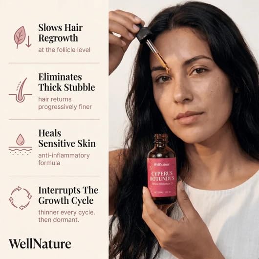IT'S GIVING GLASS SKIN nutgrass root ingredient close-up highlighting natural actives