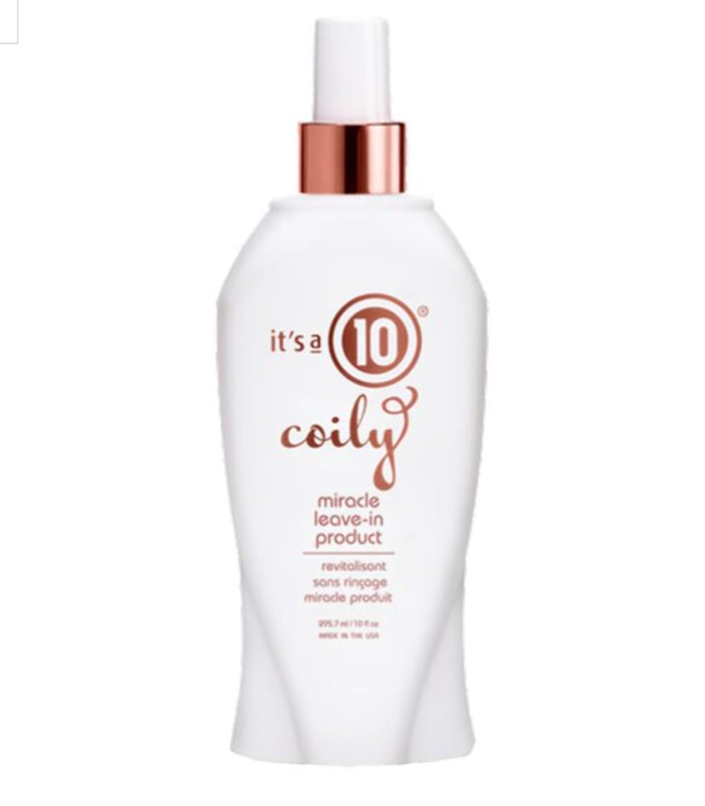 It's A 10 pump close-up dispensing leave-in for precise lightweight application