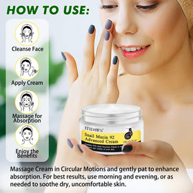 ITSDAWN cream next to ruler for 100g size and real life scale
