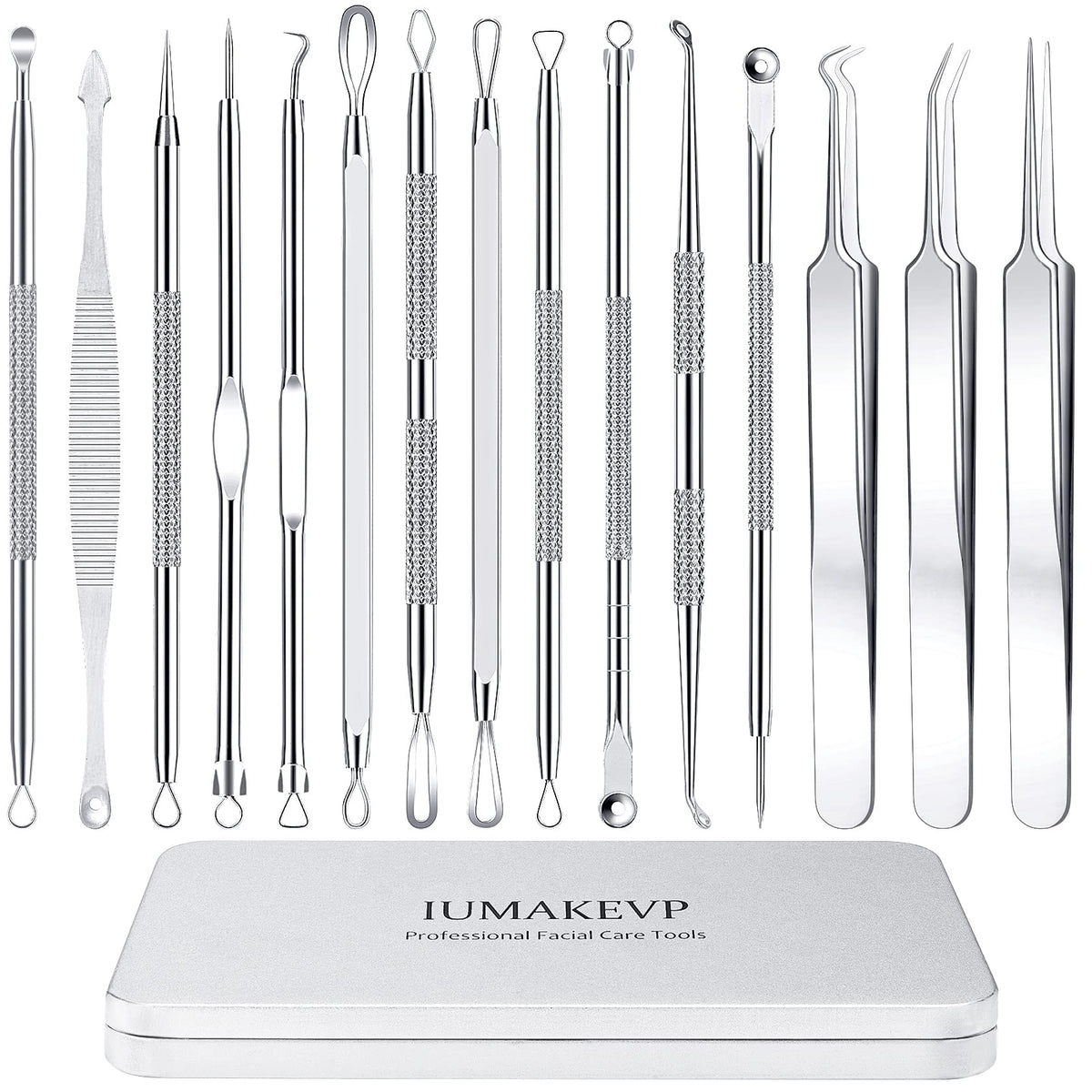 IUMAKEVP metal case closed for convenient storage and protection
