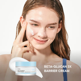 IUNIK beta-glucan ingredient close-up highlighting hydration benefits