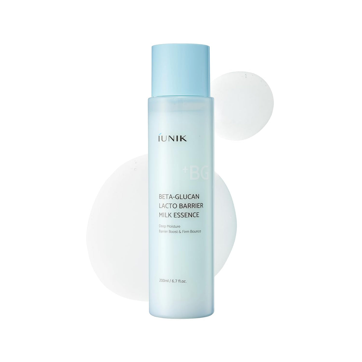 IUNIK bottle front view showing clean design and clear product benefit