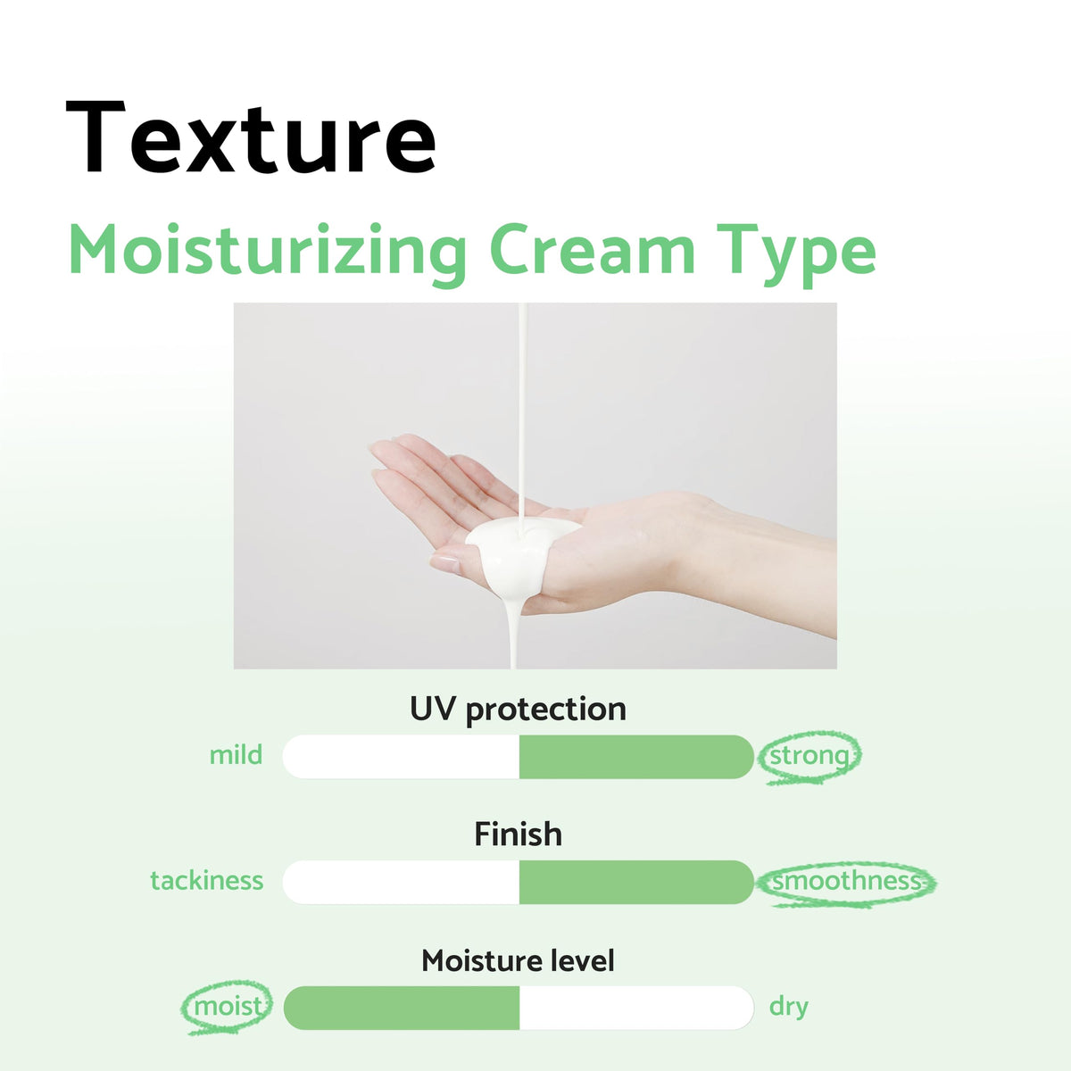 Person outdoors applying IUNIK Centella sunscreen showing daily protection and lightweight wear