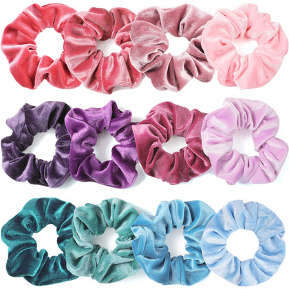 IVARYSS front packaging showing 12 scrunchies as a value set and styling convenience