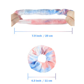 IVARYSS scrunchie next to ruler showing size and secure hold for most hair types