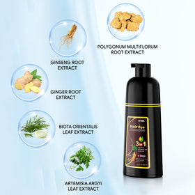 Ivnil product being applied to wet hair in hand, demonstrates easy application