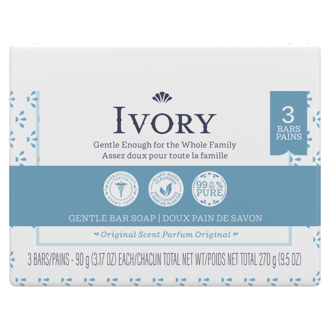 Procter & Gamble Ivory lather closeup showing gentle foam for cleansing