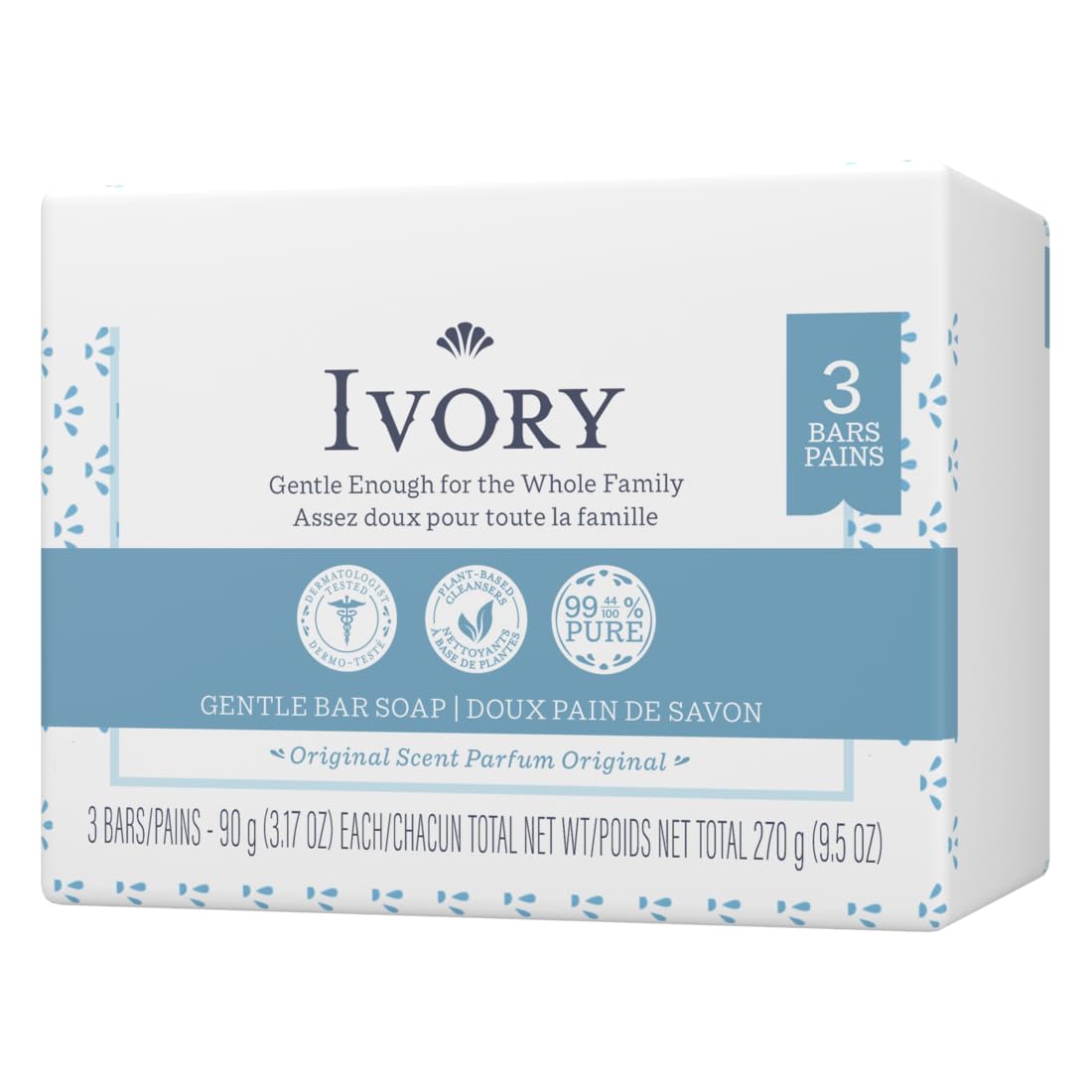 Procter & Gamble Ivory surface texture close detail indicating consistent composition