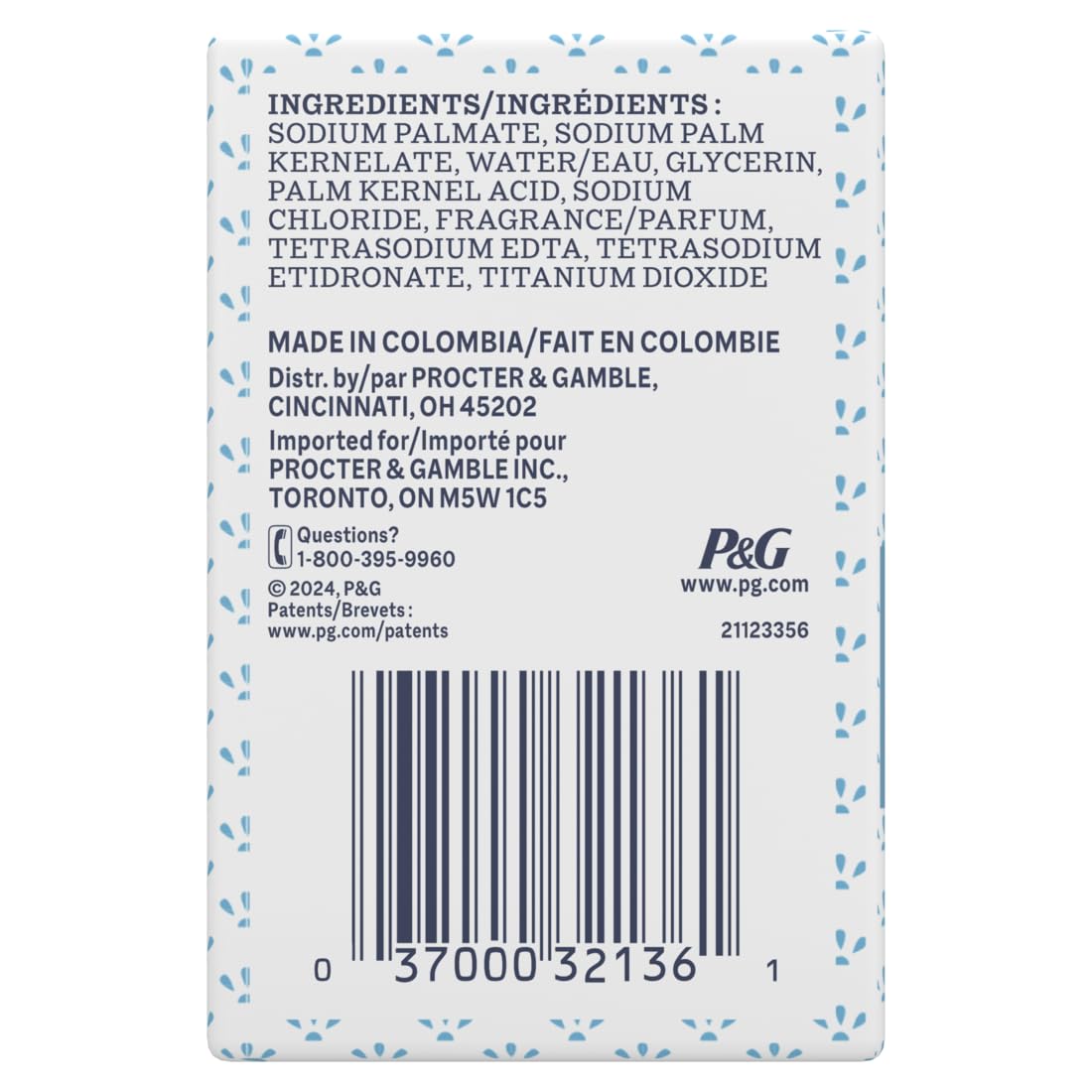 Procter & Gamble Ivory bars packed in a travel kit for convenience
